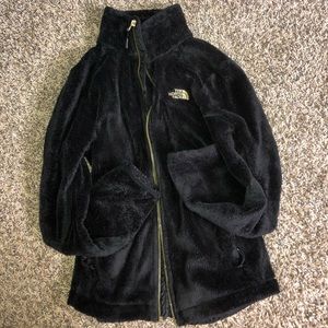 Black and Gold North Face Jacket